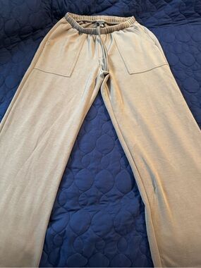 a new day Wide Leg Pants in Beige